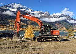 construction equipment rentals valemount